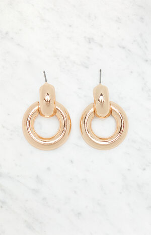 Circle Drop Earrings image number 1