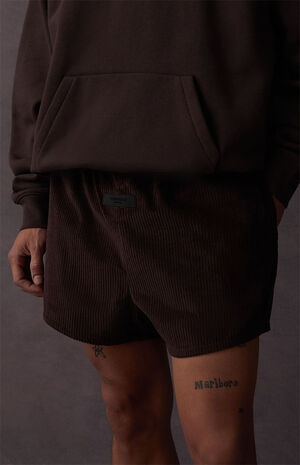 Plum Corduroy Dock Shorts image number 3