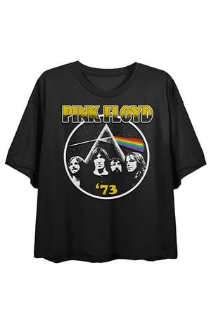 Pink Floyd Group Shot Cropped T-Shirt image number 1