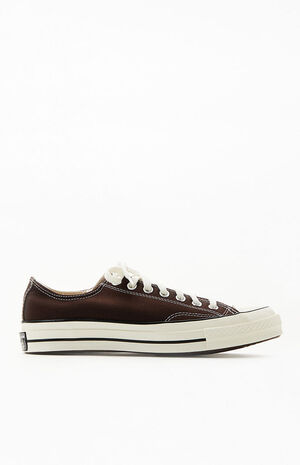 Brown Recycled Chuck Taylor All Star Low Shoes image number 1