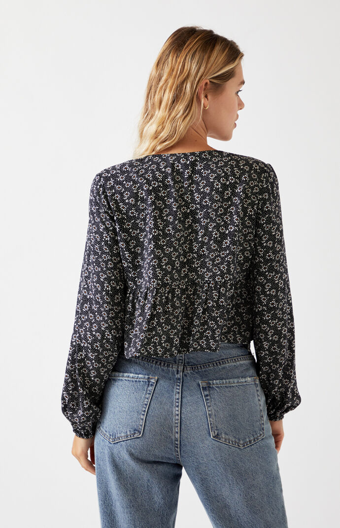 Single Button Front Top