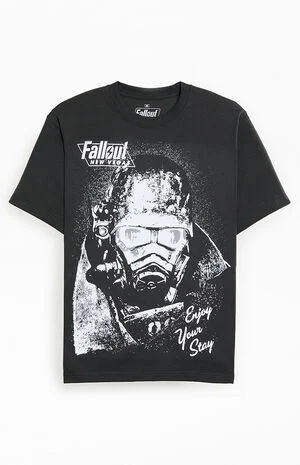 Fallout Mask & Map T-Shirt image number 1