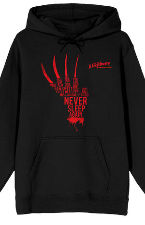 Nightmare on Elm Street Never Sleep Again Hoodie image number 2
