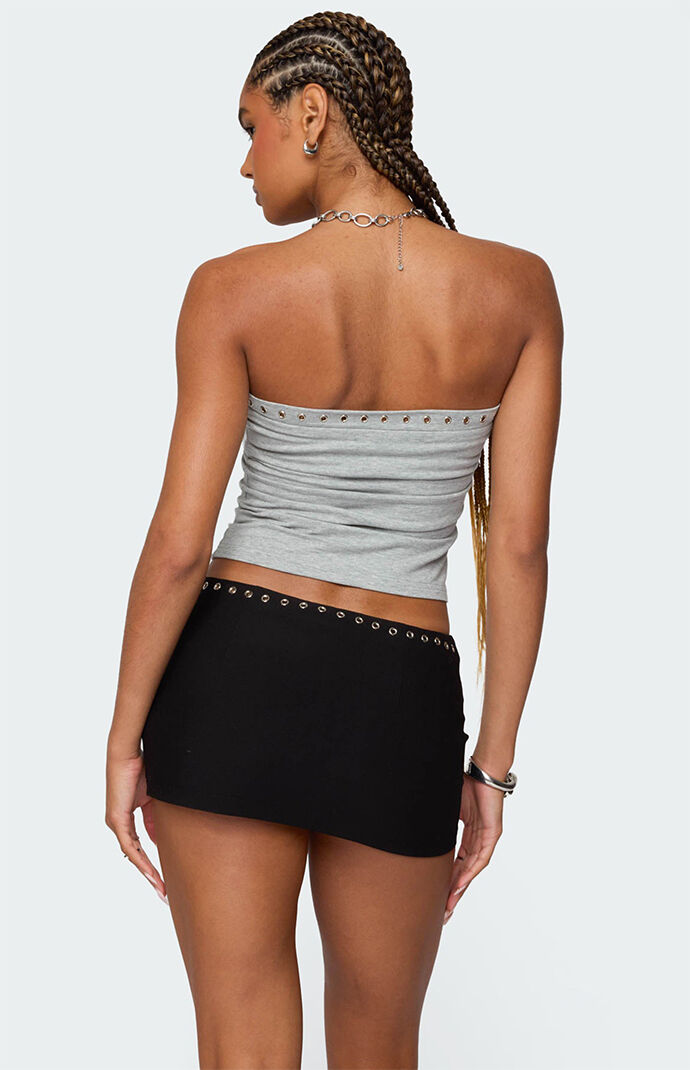 Edikted Built Bra Grommet Tube Top