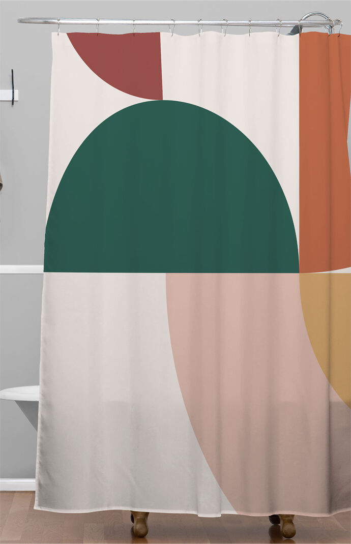 Abstract Geometric 12 Shower Curtain