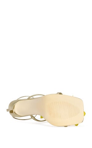 Women's Crescendo Gold Stiletto Sandals image number 5