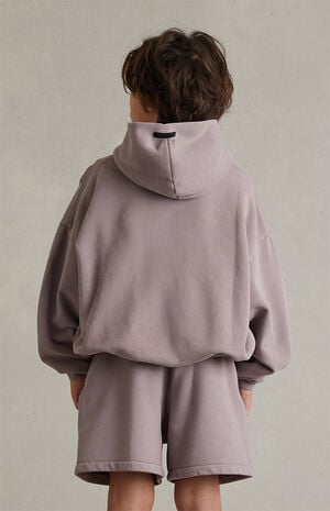 Kids Faded Mauve Signature Classic Sweat Shorts image number 5