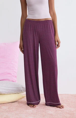 Jersey Knit Pajama Pants image number 1