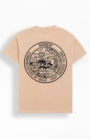 Tan Peace Plate T-Shirt image number 1