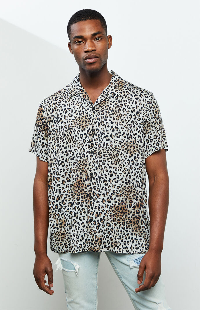 Leopard Camp Shirt