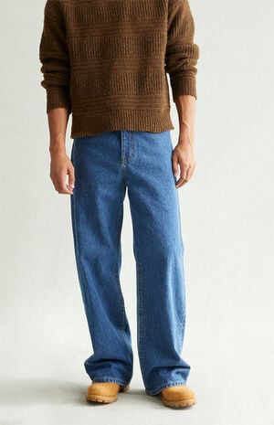 Blake Extreme Baggy Jeans Medium Blue image number 2