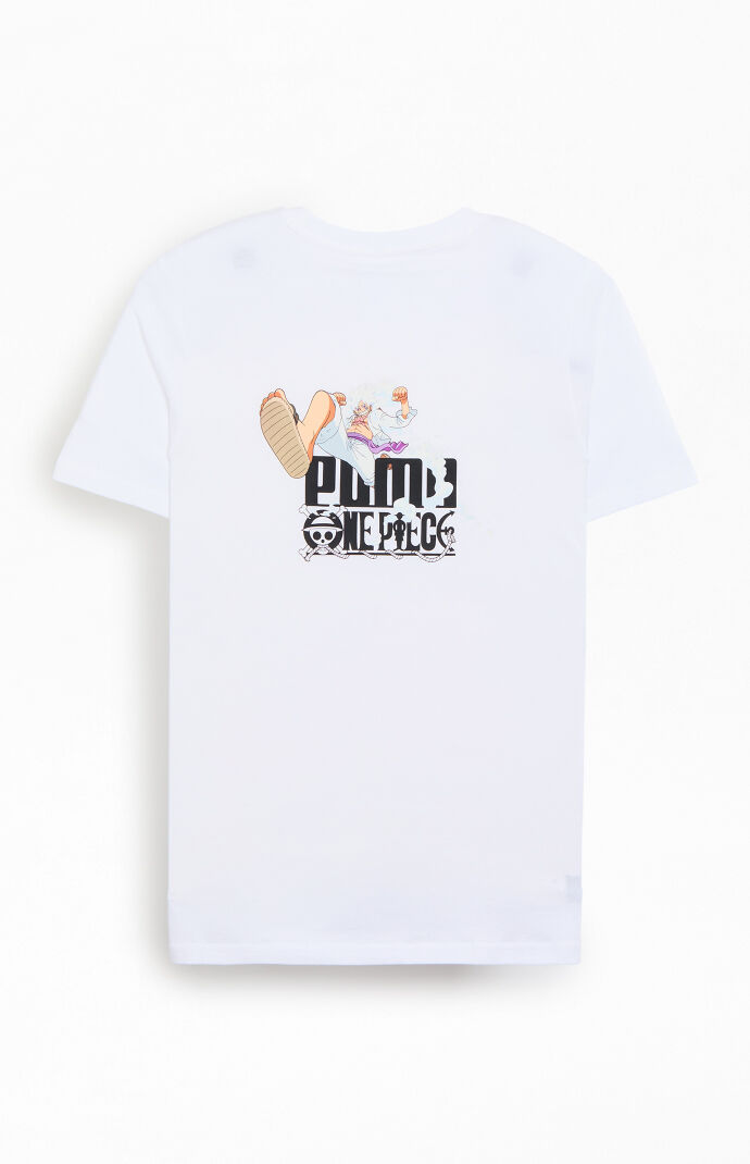■PUMA■ PUMA X ONE PIECE Graphic Short Sleeve T-Shirt Puma PUMA x ONE PIECE Graphic Men's Tee | PUMA