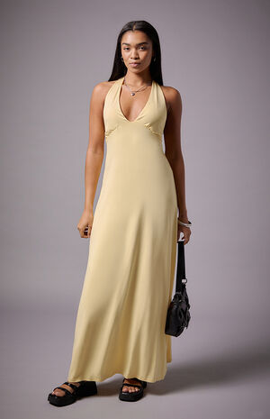Alexa Halter Midi Dress image number 1