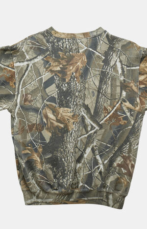 2000s Camo Crew Neck Sweatshirt image number 2