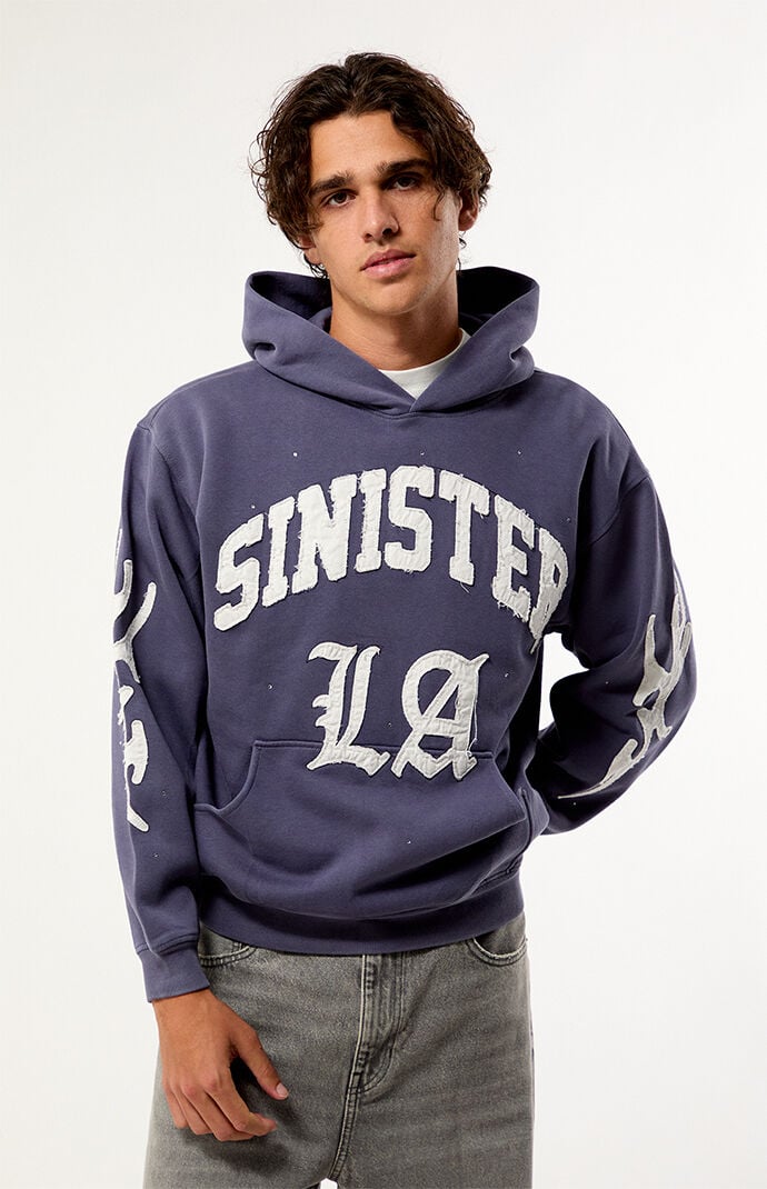 Pacsun Sinister Applique Hoodie