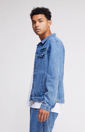 By PacSun Denim Trucker Jacket image number 4