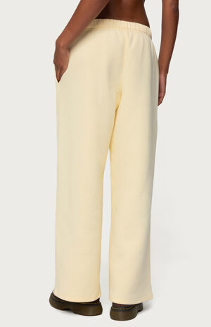 Basic Girl Wide Leg Edikted Sweatpants image number 3