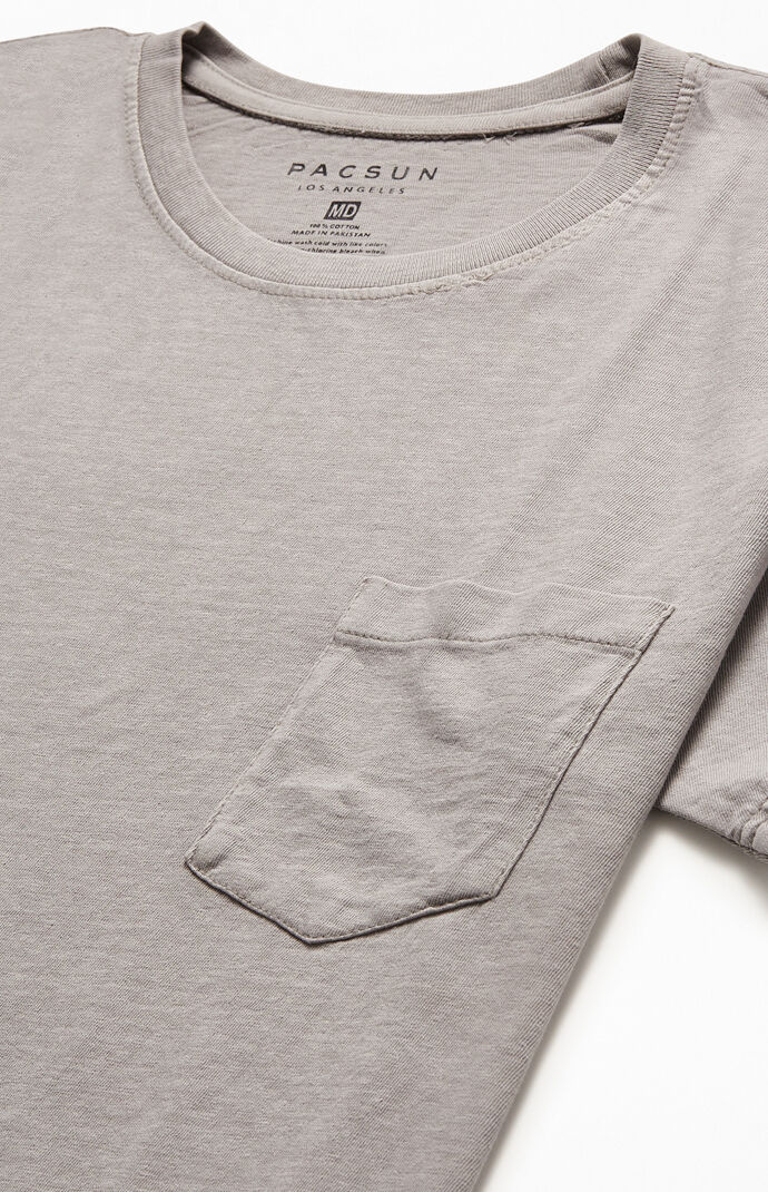 Pigment Washed Scallop T-Shirt