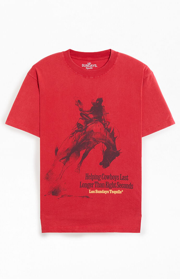 Los Sundays Eight Seconds Cowboy T-Shirt