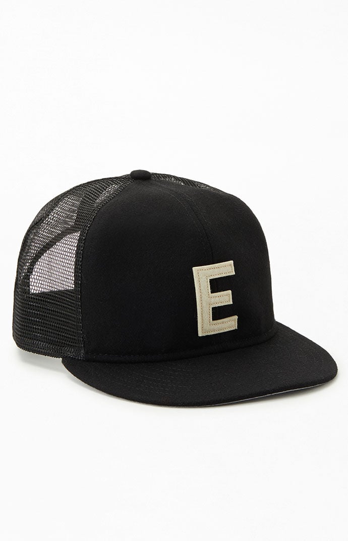 Fear of God Essentials x New Era Black Mesh 59Fifty Fitted Hat