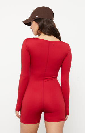 PAC WHISPER Active Cindee Long Sleeve Short Onesie image number 4