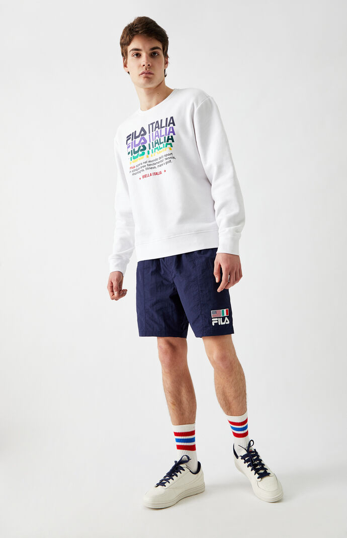 Flag Nylon Shorts