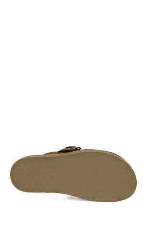 Women's Brown Abeille Tassel Mules image number 5