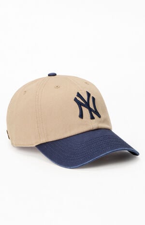 Two Tone NY Yankees Dad Hat image number 1
