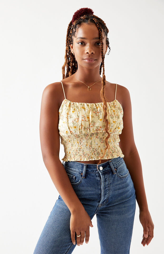 Smocked bodice top 2025