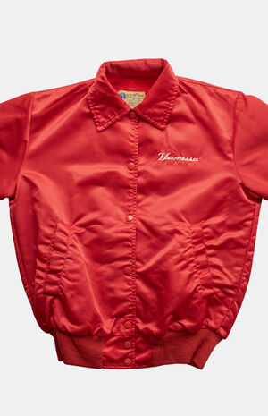 '80s Dance World Academy Varsity Jacket image number 3