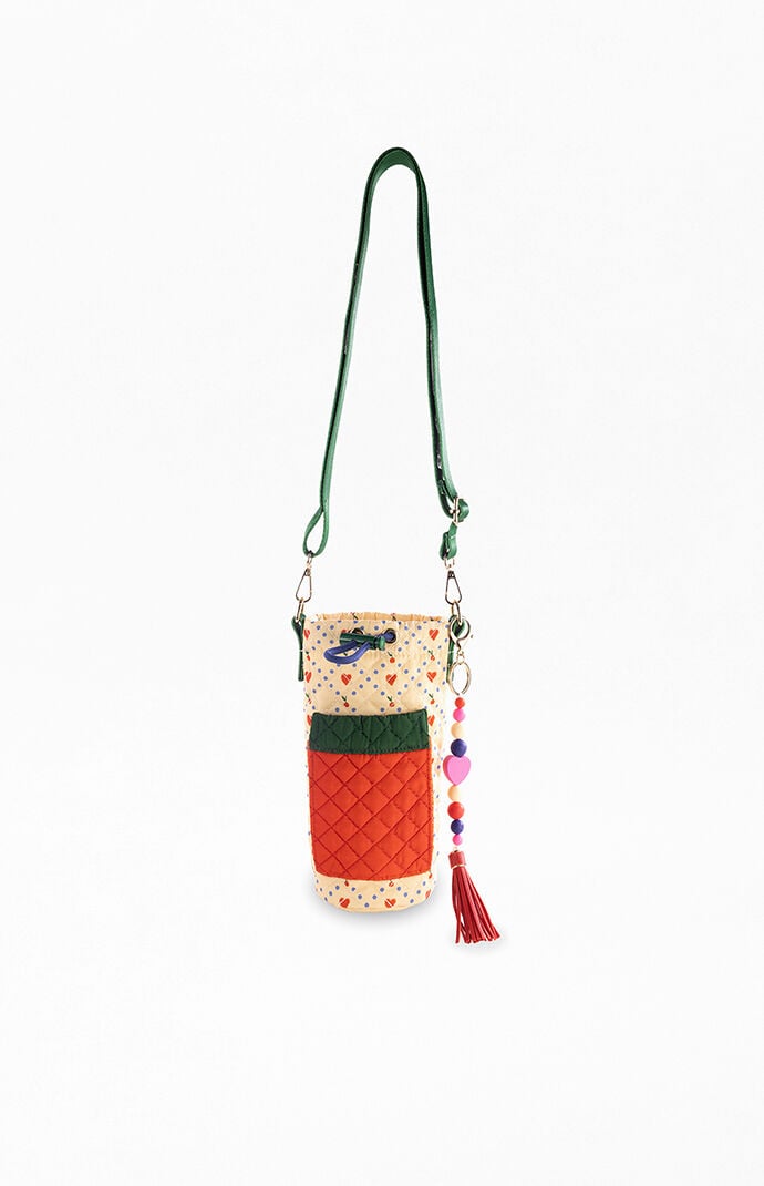 ban.do Cherry Hearts Water Bottle Sling