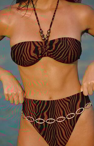 Ella Tigre Katia Soft Cup Bandeau Bikini Top image number 1
