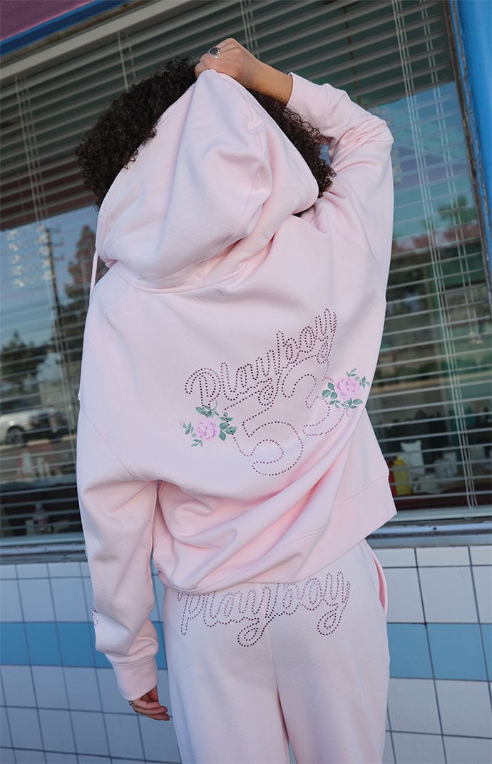 LA Hearts Americana Cropped Half Zip Sweatshirt PacSun PacSun