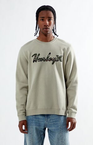 Forest Camo Crew Neck Sweatshirt