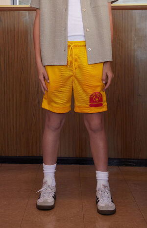 Club Pac Gold Mesh Soccer Shorts image number 3