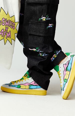 x Rakeem Miles Court Tiebreak II Shoes image number 2