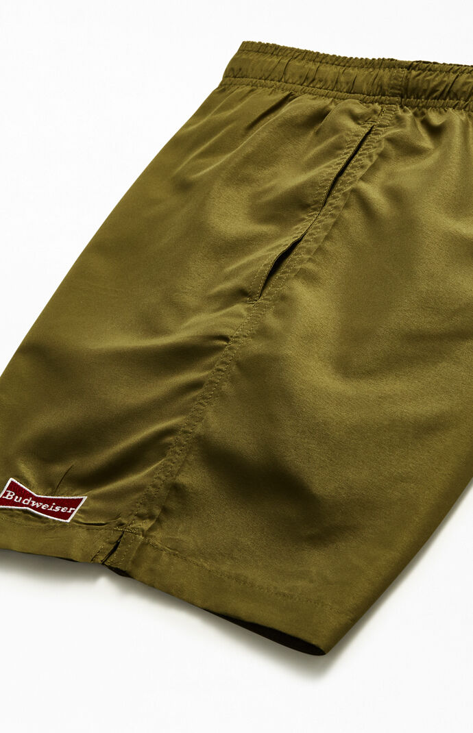 By PacSun Logo Patch 17" Swim Trunks