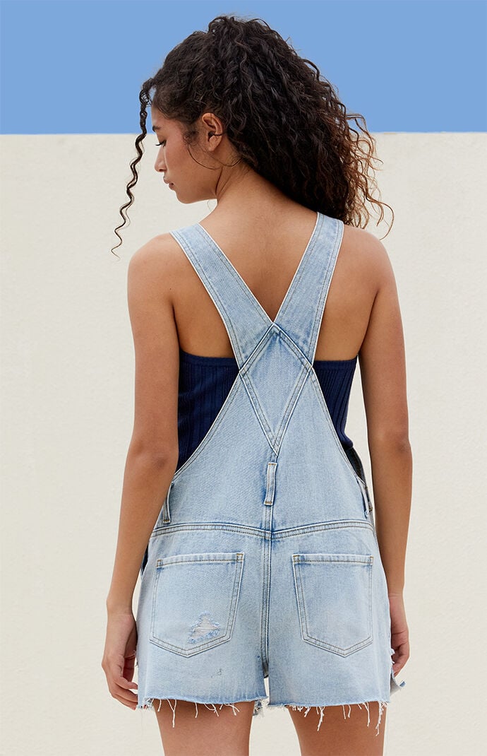Pacsun overall shorts hot sale