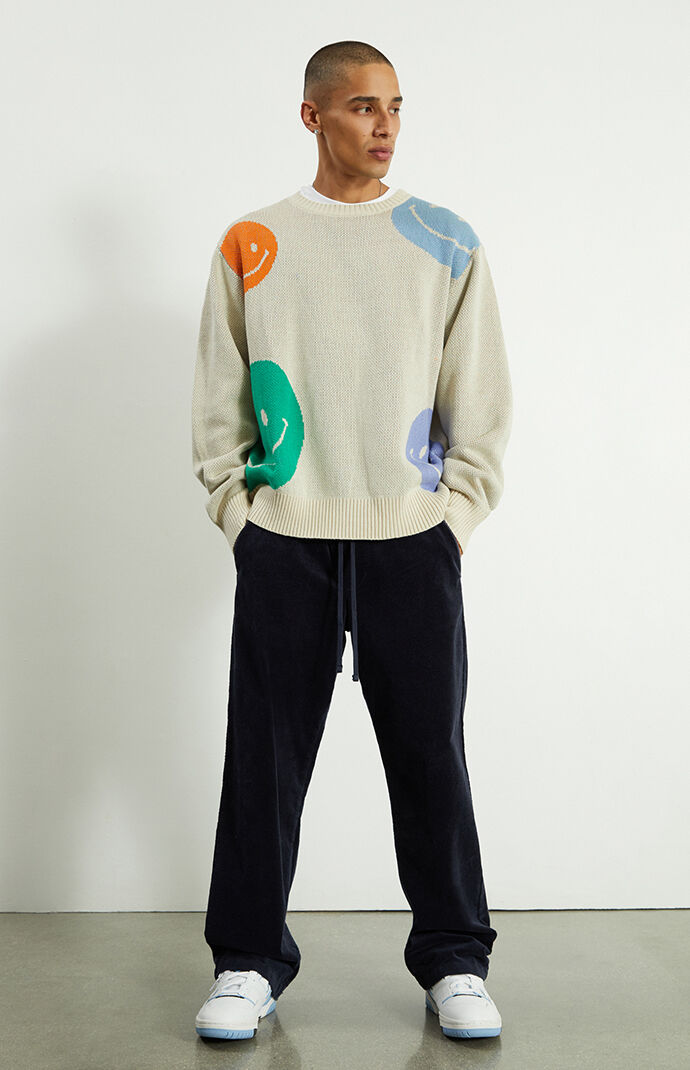 Pacsun smiley face discount hoodie