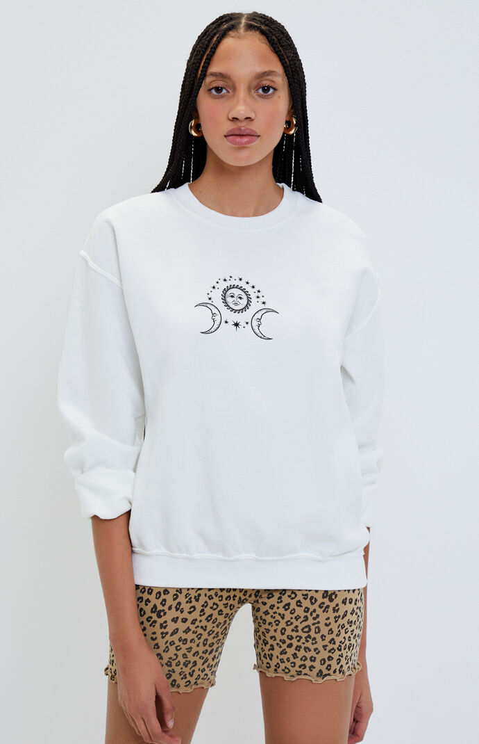 Topshop moon sweatshirt deals