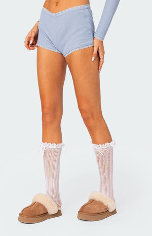 Grwm Waffle Micro Shorts image number 2