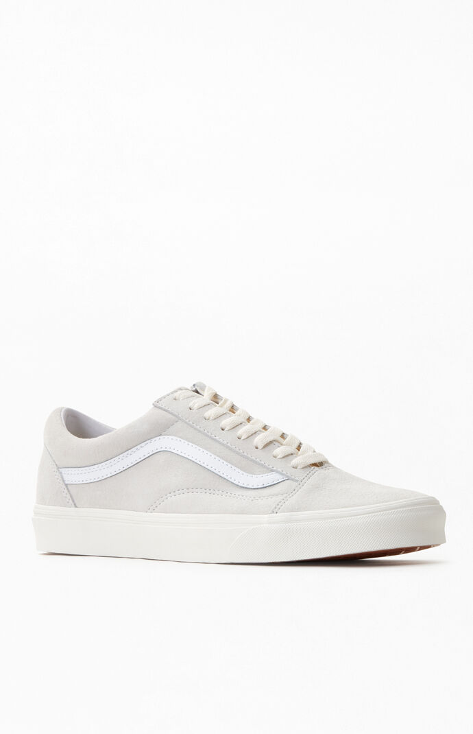 vans old skool off white suede