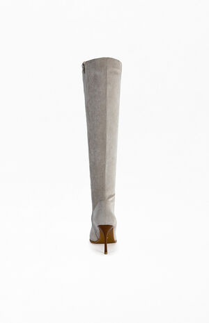 Women's Turner Gray Stiletto Boots image number 3