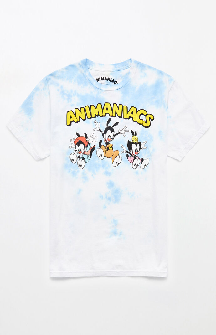 Washed Animaniacs Tie-Dye T-Shirt