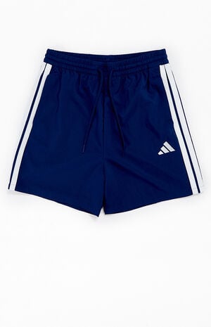 Navy Striped Chelsea Shorts