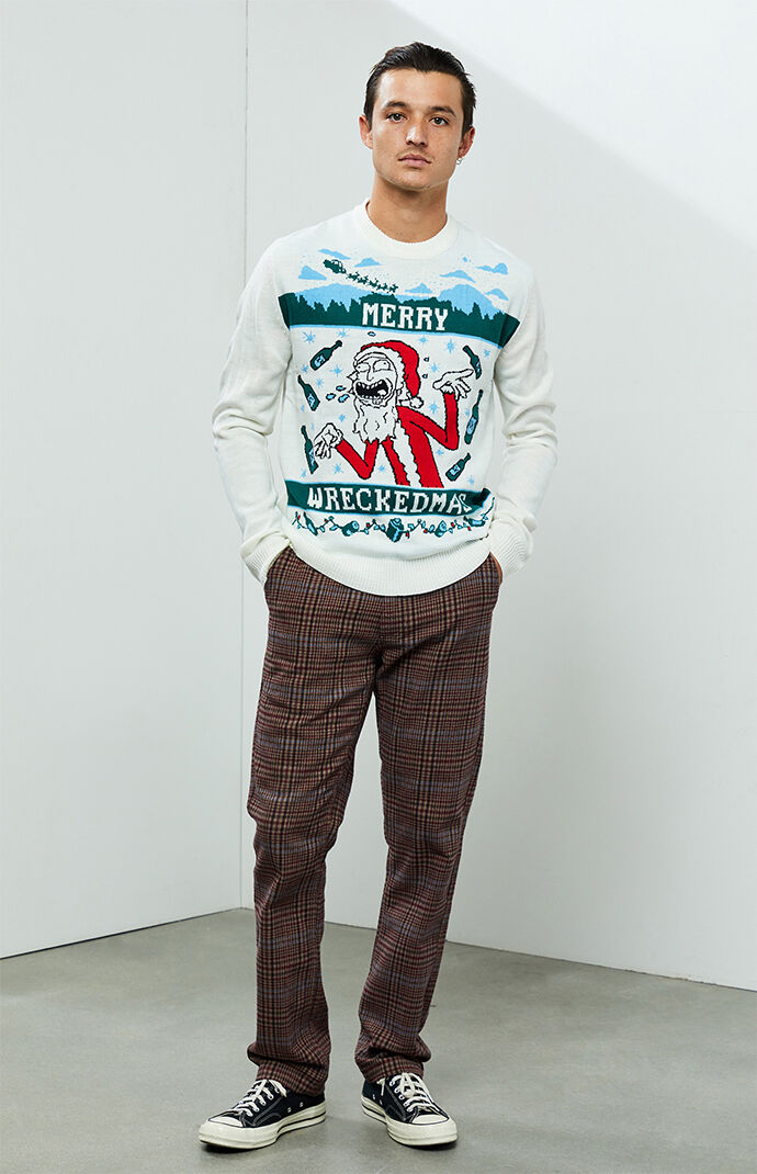 Rick And Morty Wreckedmas Sweater