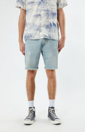 412 Slim Fit Denim Shorts image number 2