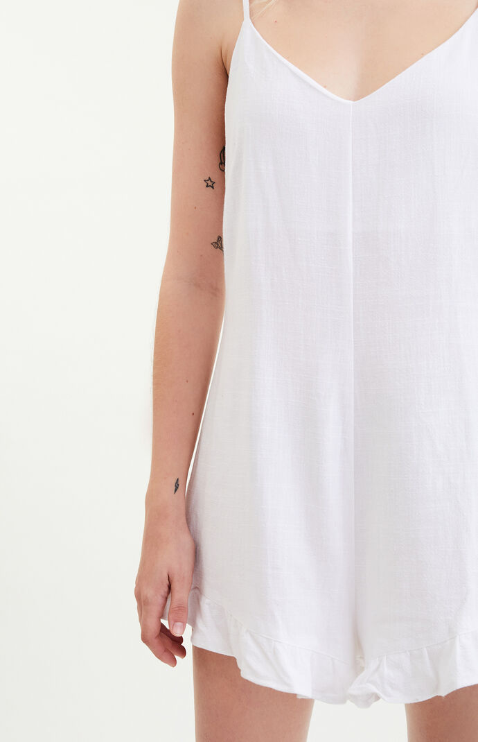 Ruffle Hem Romper