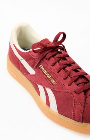 Burgundy Club C Grounds UK Sneakers image number 6