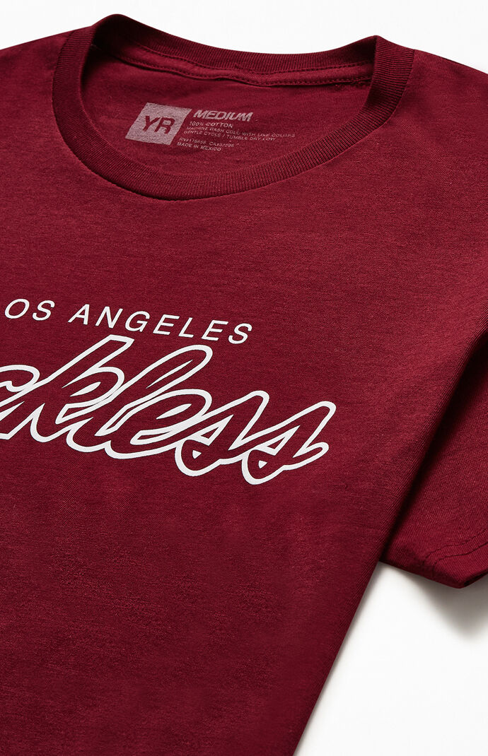 Burgundy OG Reckless T-Shirt